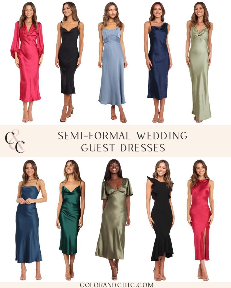 Wedding Dress Code Guide - Color ☀ Chic