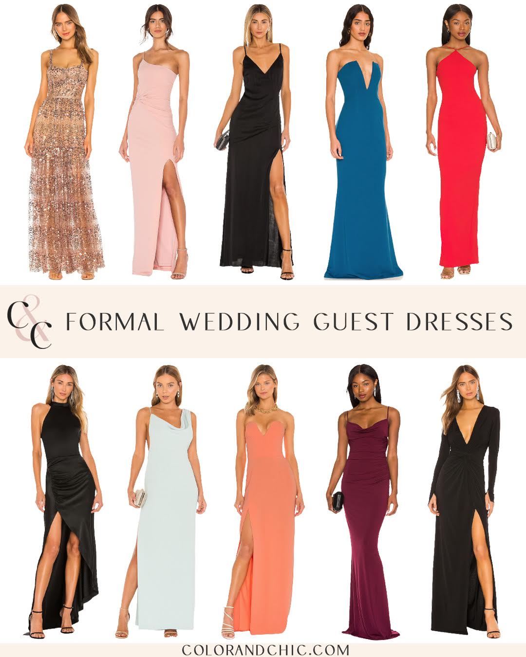 Wedding Dress Code Guide - Color & Chic