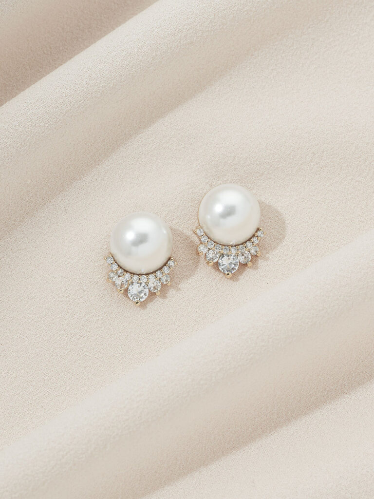 Wedding Earrings I Designed with Olive + Piper! - Color & Chic