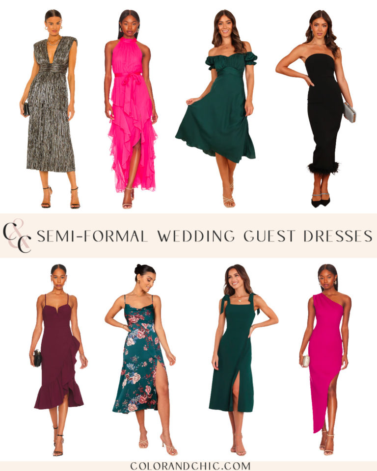 Wedding Dress Code Guide - Color & Chic