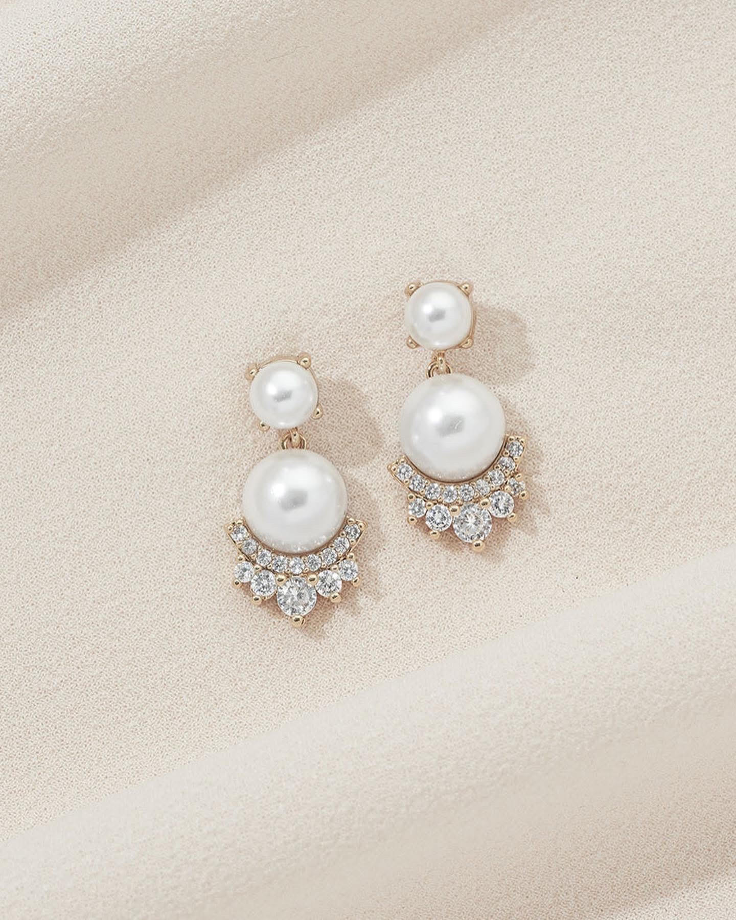 Wedding Earrings I Designed with Olive + Piper! - Color & Chic