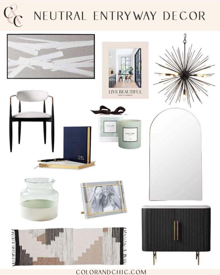 Blogger Hoang-Kim Cung shares her entryway decor in her transitional home in Dallas, Texas