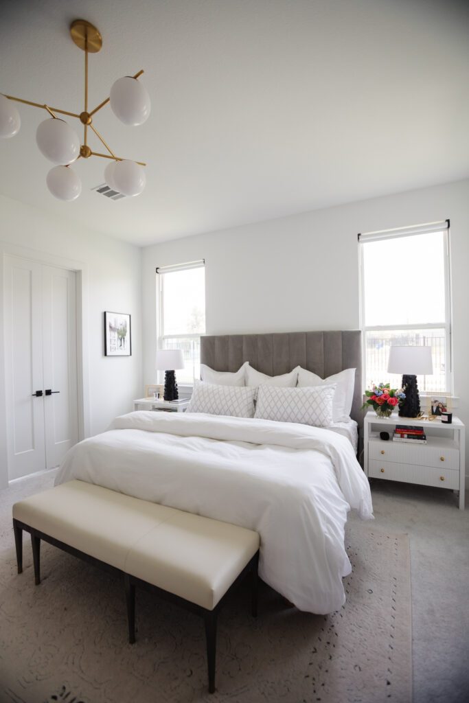 blogger hoang kim cung shares her transitional bedroom