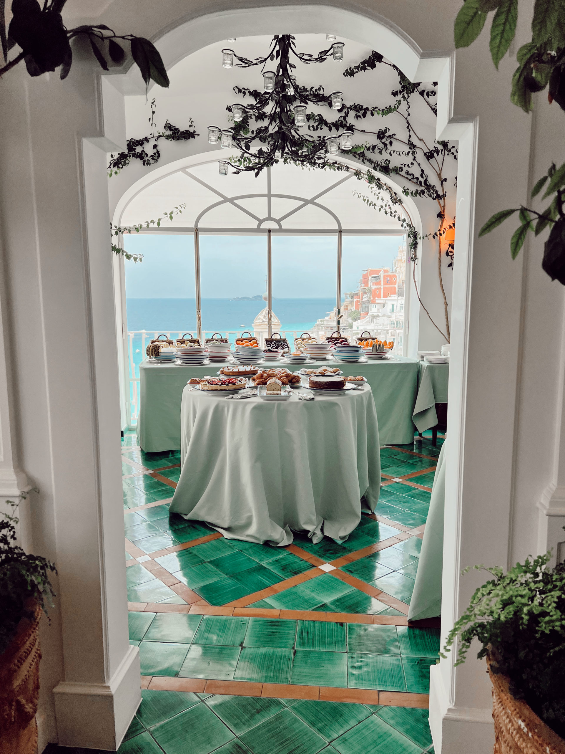 Le Sirenuse Hotel in Positano on the Amalfi Coast