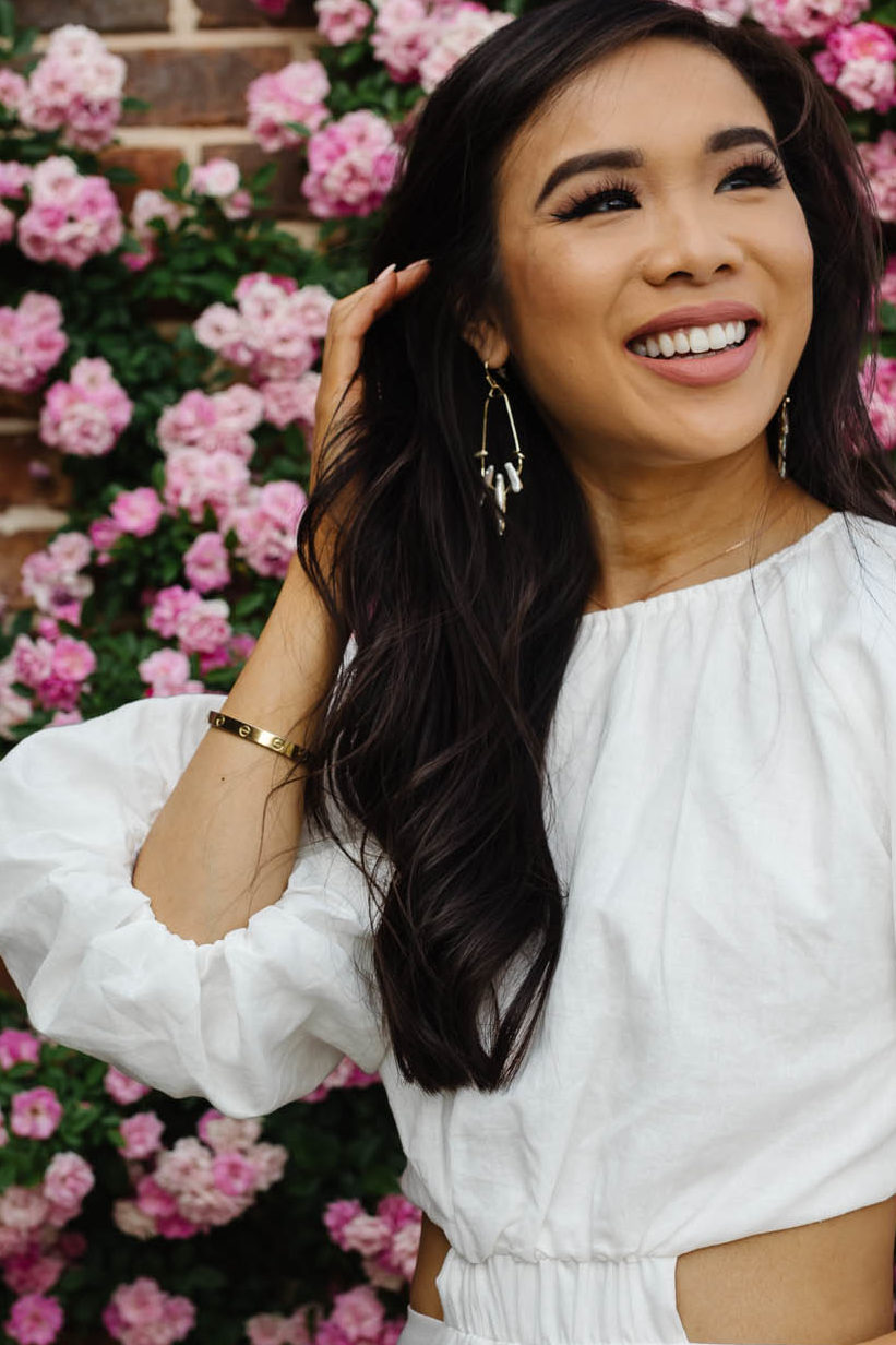 blogger hoang-kim cung recommends luxury jewelry pieces like the Cartier Love Bracelet