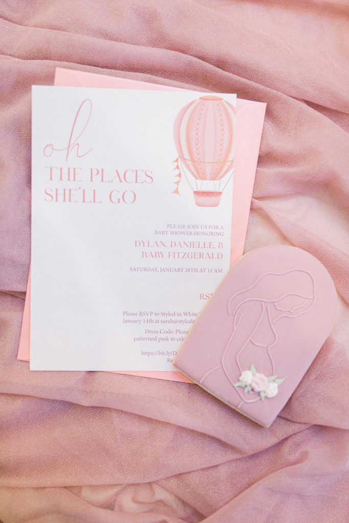 oh the places she'll go baby shower invite