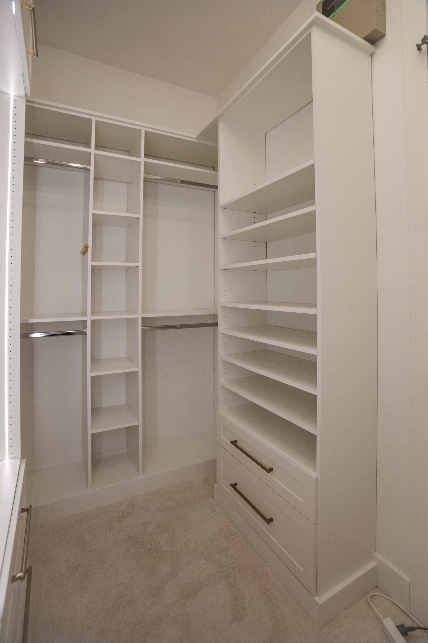 Our New Custom Walk-In Closet We're Really Loving