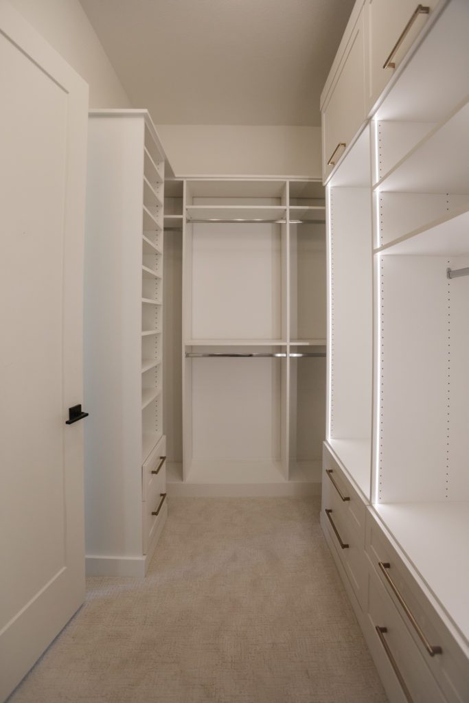 blogger hoang-kim cung's custom walk-in closet by inspired closets dfw