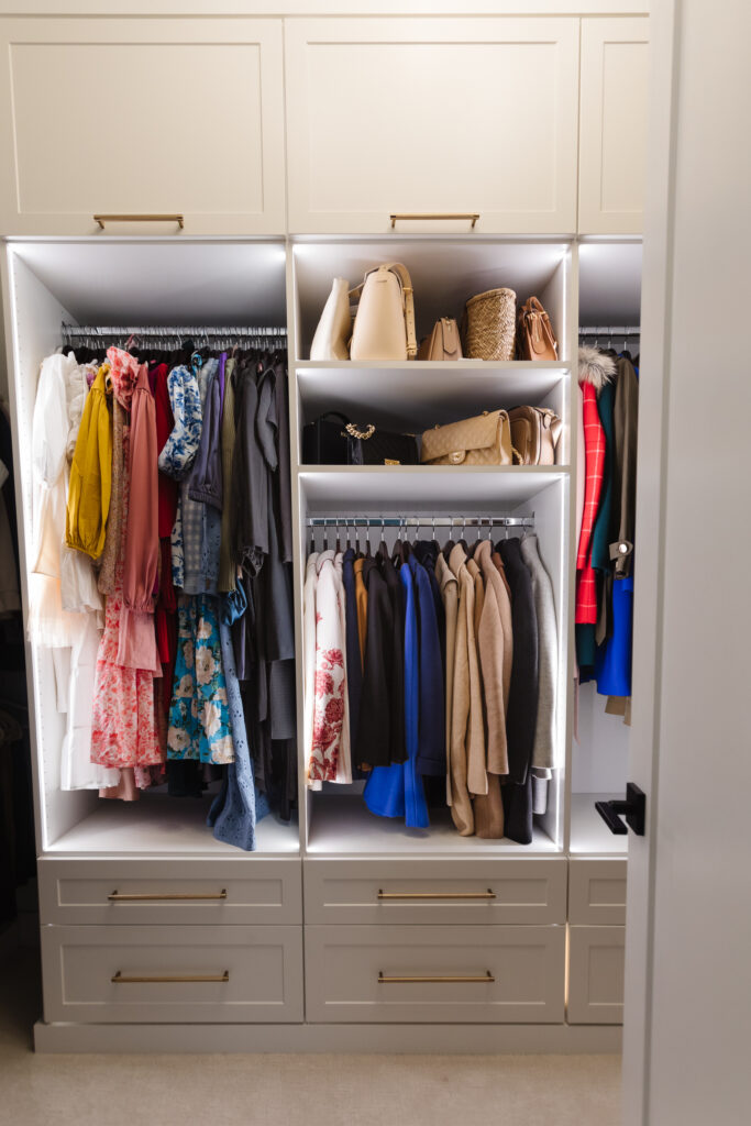 custom walk-in closet closet organization neat method