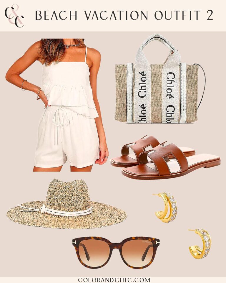 beach vacation outfit