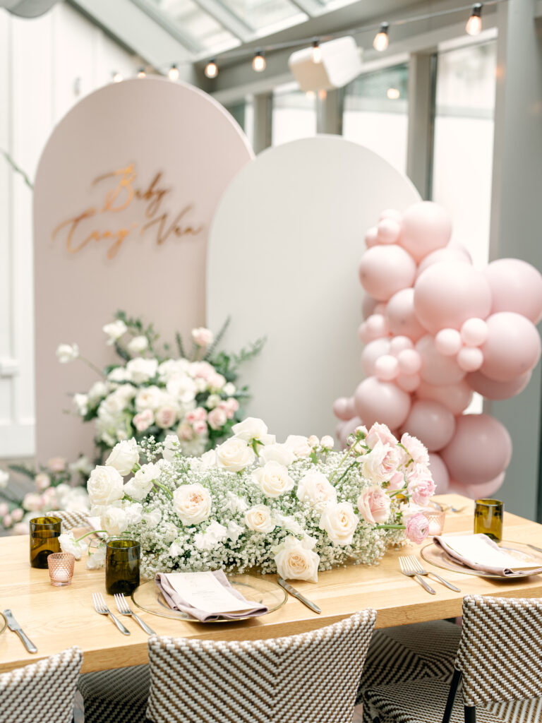 Our Dream Baby Shower: Moon-Themed Baby Shower in Dallas - Color & Chic
